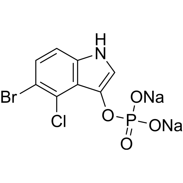 5-Bromo-4-chloro-1H-indol-3-yl phosphate sodium 102185-33-1